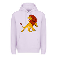 Lilac mufasa the lion king Premium Hoodie - linhVisuals