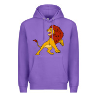 Purple mufasa the lion king Premium Hoodie - linhVisuals