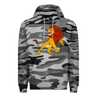 Slate Camo mufasa the lion king Premium Hoodie - linhVisuals