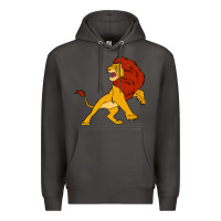 Smoke mufasa the lion king Premium Hoodie - linhVisuals