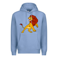 Colony Blue mufasa the lion king Premium Hoodie - linhVisuals