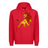 Red mufasa the lion king Premium Hoodie - linhVisuals