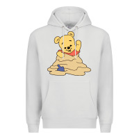 Dove Grey baby bear Premium Hoodie - linhVisuals
