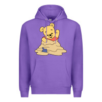 Purple baby bear Premium Hoodie - linhVisuals