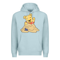 Blue Mist baby bear Premium Hoodie - linhVisuals