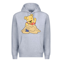 Heather Grey baby bear Premium Hoodie - linhVisuals