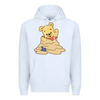 White baby bear Premium Hoodie - linhVisuals