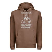 Chestnut schwarzenegger arnie Premium Hoodie - linhVisuals