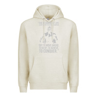 Oatmeal Heather schwarzenegger arnie Premium Hoodie - linhVisuals