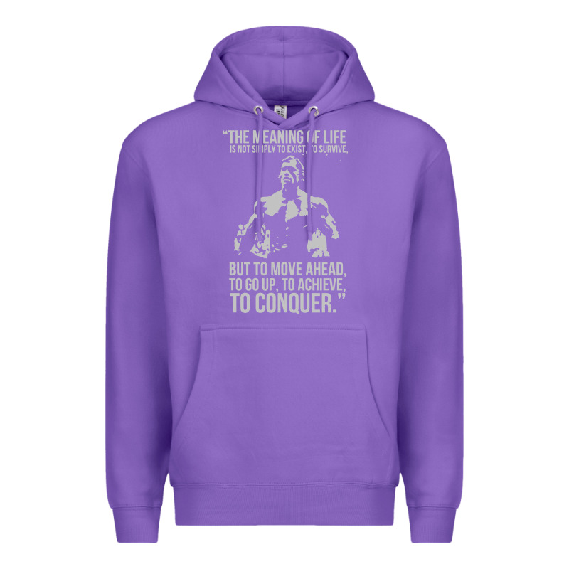 Schwarzenegger Arnie Premium Hoodie by linhVisuals | Teevron