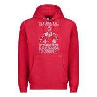 Cardinal schwarzenegger arnie Premium Hoodie - linhVisuals