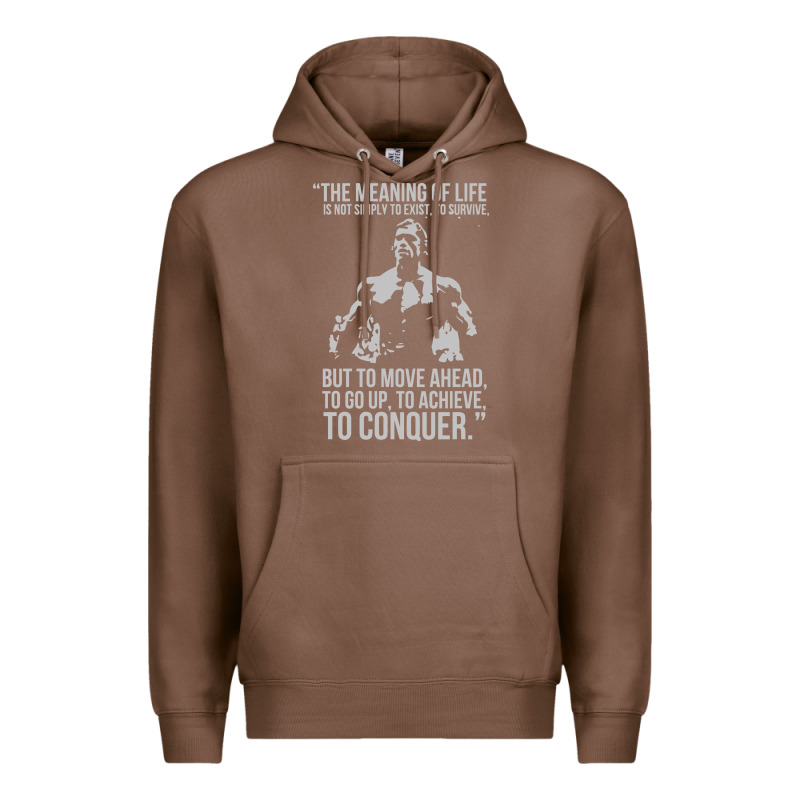 Schwarzenegger Arnie Premium Hoodie by linhVisuals | Teevron