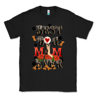 Black Best dog mom ever Mother's Day Classic Tee - FaDigitalArtStudio