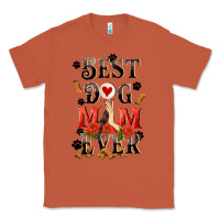 Copper Best dog mom ever Mother's Day Classic Tee - FaDigitalArtStudio
