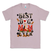 Lilac Best dog mom ever Mother's Day Classic Tee - FaDigitalArtStudio