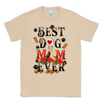Mushroom Best dog mom ever Mother's Day Classic Tee - FaDigitalArtStudio