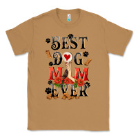 Toasted Coconut Best dog mom ever Mother's Day Classic Tee - FaDigitalArtStudio