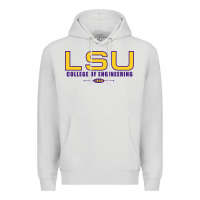 Dove Grey lsu college of engineering  1890 Premium Hoodie - linhVisuals