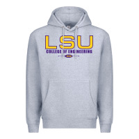 Heather Grey lsu college of engineering  1890 Premium Hoodie - linhVisuals