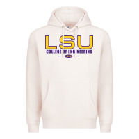 Pale Pink lsu college of engineering  1890 Premium Hoodie - linhVisuals