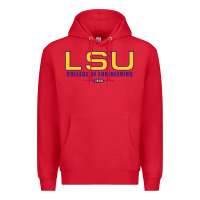 Red lsu college of engineering  1890 Premium Hoodie - linhVisuals
