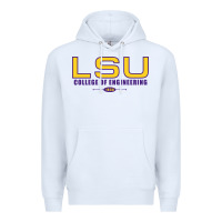 White lsu college of engineering  1890 Premium Hoodie - linhVisuals
