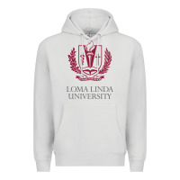 Dove Grey education of loma linda Premium Hoodie - linhVisuals