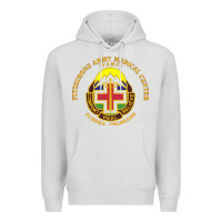 Dove Grey fitzsimon army medical center Premium Hoodie - linhVisuals