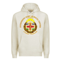 Oatmeal Heather fitzsimon army medical center Premium Hoodie - linhVisuals