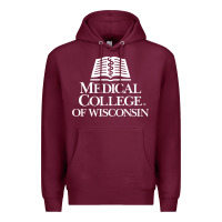 Burgundy medical college of wisconsin Premium Hoodie - linhVisuals