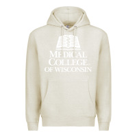 Oatmeal Heather medical college of wisconsin Premium Hoodie - linhVisuals