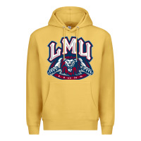 Antique Gold lmu education Premium Hoodie - linhVisuals
