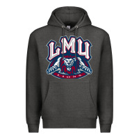 Charcoal Heather lmu education Premium Hoodie - linhVisuals