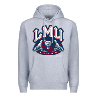 Heather Grey lmu education Premium Hoodie - linhVisuals