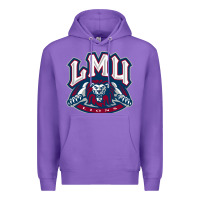 Purple lmu education Premium Hoodie - linhVisuals