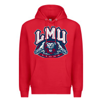 Red lmu education Premium Hoodie - linhVisuals