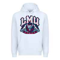White lmu education Premium Hoodie - linhVisuals