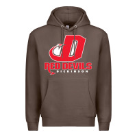 Coffee red de dickinson college vectorized Premium Hoodie - linhVisuals