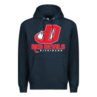 Navy red de dickinson college vectorized Premium Hoodie - linhVisuals