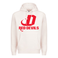 Pale Pink red de dickinson college vectorized Premium Hoodie - linhVisuals