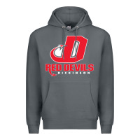Rock red de dickinson college vectorized Premium Hoodie - linhVisuals
