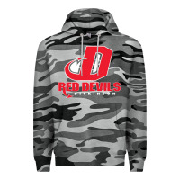Slate Camo red de dickinson college vectorized Premium Hoodie - linhVisuals