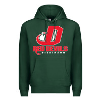 Sports Green red de dickinson college vectorized Premium Hoodie - linhVisuals