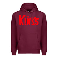 Burgundy The Kinks Premium Hoodie - linhVisuals