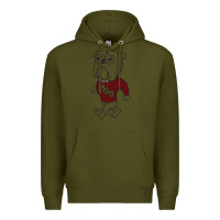 Army Green mississipp state shirt Premium Hoodie - linhVisuals