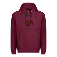 Burgundy mississipp state shirt Premium Hoodie - linhVisuals