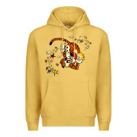 Antique Gold calvin Premium Hoodie - linhVisuals