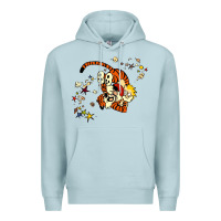 Blue Mist calvin Premium Hoodie - linhVisuals