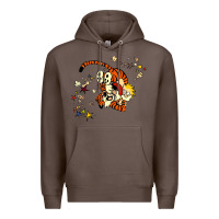 Coffee calvin Premium Hoodie - linhVisuals