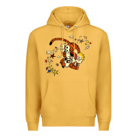 Mustard calvin Premium Hoodie - linhVisuals